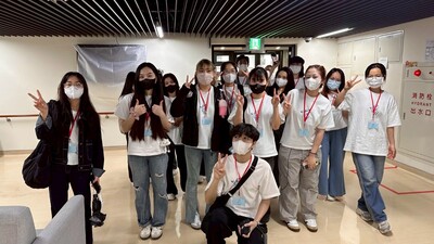 聯合醫院忠孝院區參訪學生合照