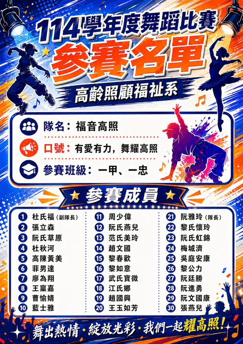祝福高福系的菁英們憑實力炸翻全場