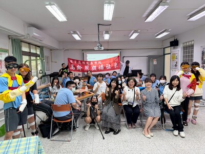 115.05.11歡迎海大附中蒞臨參訪-高齡體驗